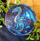 Hardwood Printed  Stained Glass Dragon