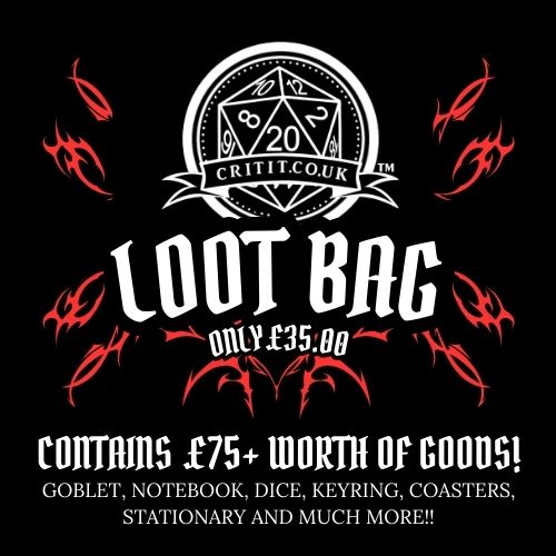 Fantasy Loot Box - Includes a resin full size goblet!