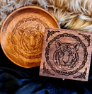 Tiger small Trinket/Dice Bowl, Coaster and Box - CRITIT