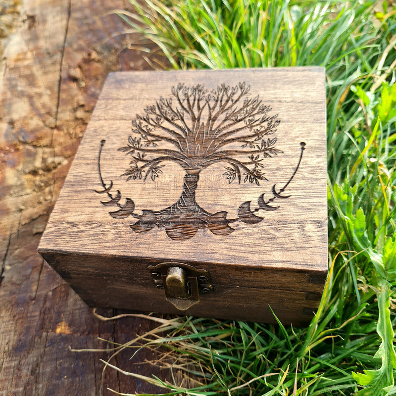 Mystic Tree Dice Box - CRITIT
