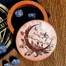 Moon Hare Rosewood Dice or Trinket Box - CRITIT