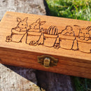 Wooden Rabbit Bunny Cute Box - CRITIT