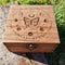 Butterfly Moon Wooden  Box - CRITIT