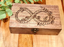Infinity Snake wooden Box