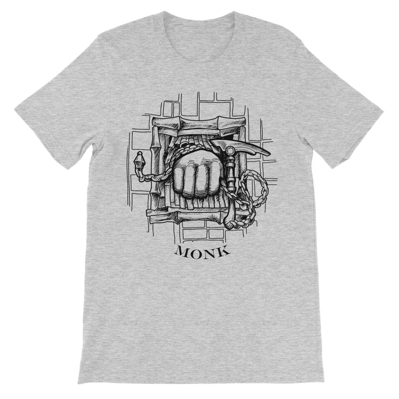 Monk Unisex Short Sleeve T-Shirt