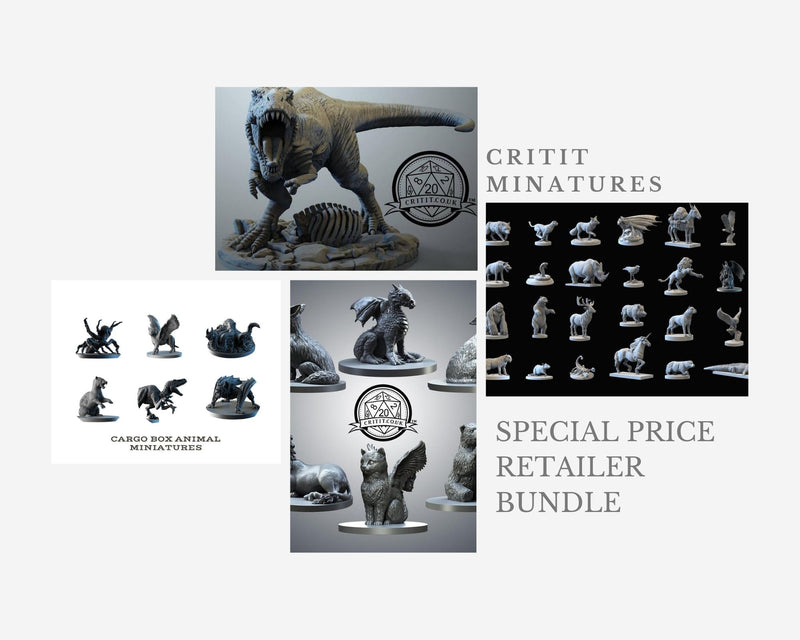 Wholesale Critit Miniatures Bundle - 75% Margin! - CRITIT