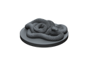 Constrictor Snake  STL Miniature File - CRITIT