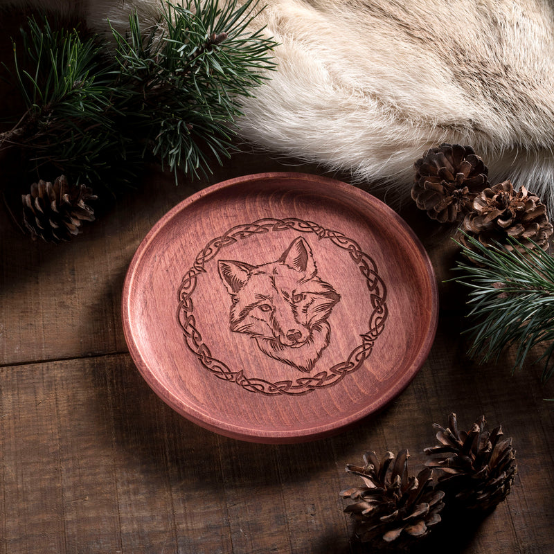 Fox small Trinket/Dice Bowl, Coaster and Box - CRITIT