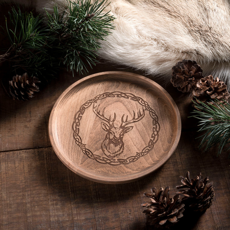 Stag small Trinket/Dice Bowl, Coaster and Box - CRITIT
