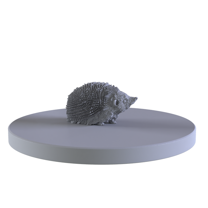 3D printing STL file - Hedgehog - CRITIT