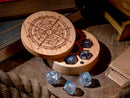 Hardwood Adventure Circular Dice Box - CRITIT