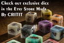 'Spirit Of' Sabre Toothed Tiger Dice - CRITIT