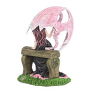 Elegant Dragon Figurine by Anne Stokes